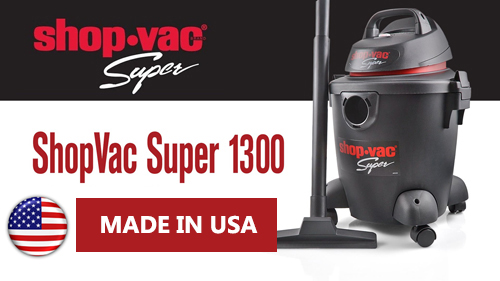Профессиональный пылесос Shop Vac Super 1300